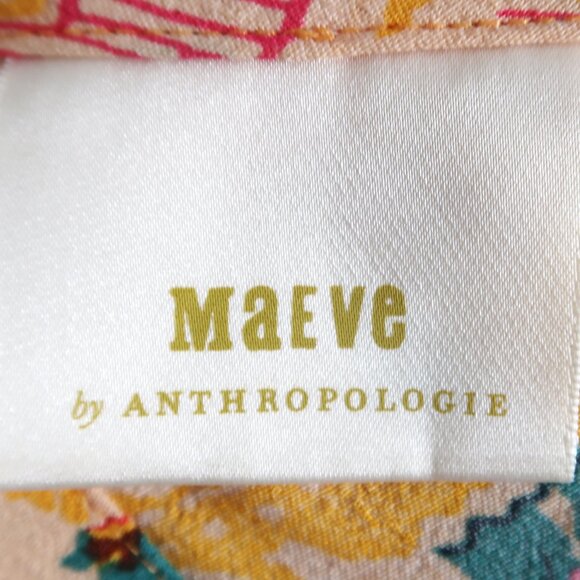 Anthropologie Maeve Mica Sleeveless Blouse - Size 14 - Picture 7 of 8